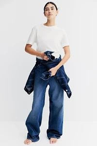 Silk-blend T-shirt