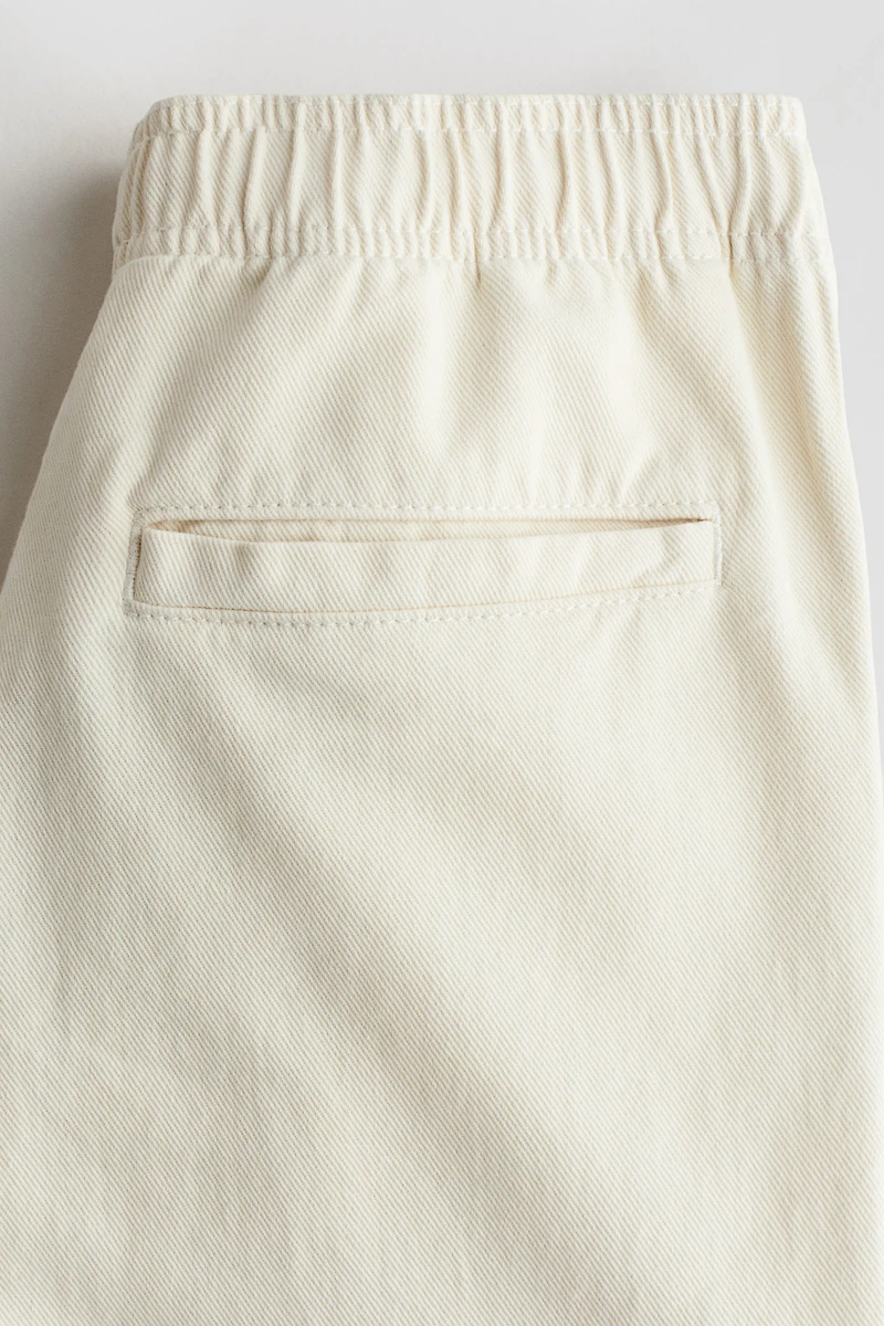 Cotton Twill Joggers