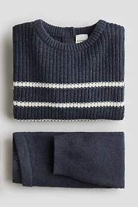 2-piece Cotton Knit Set