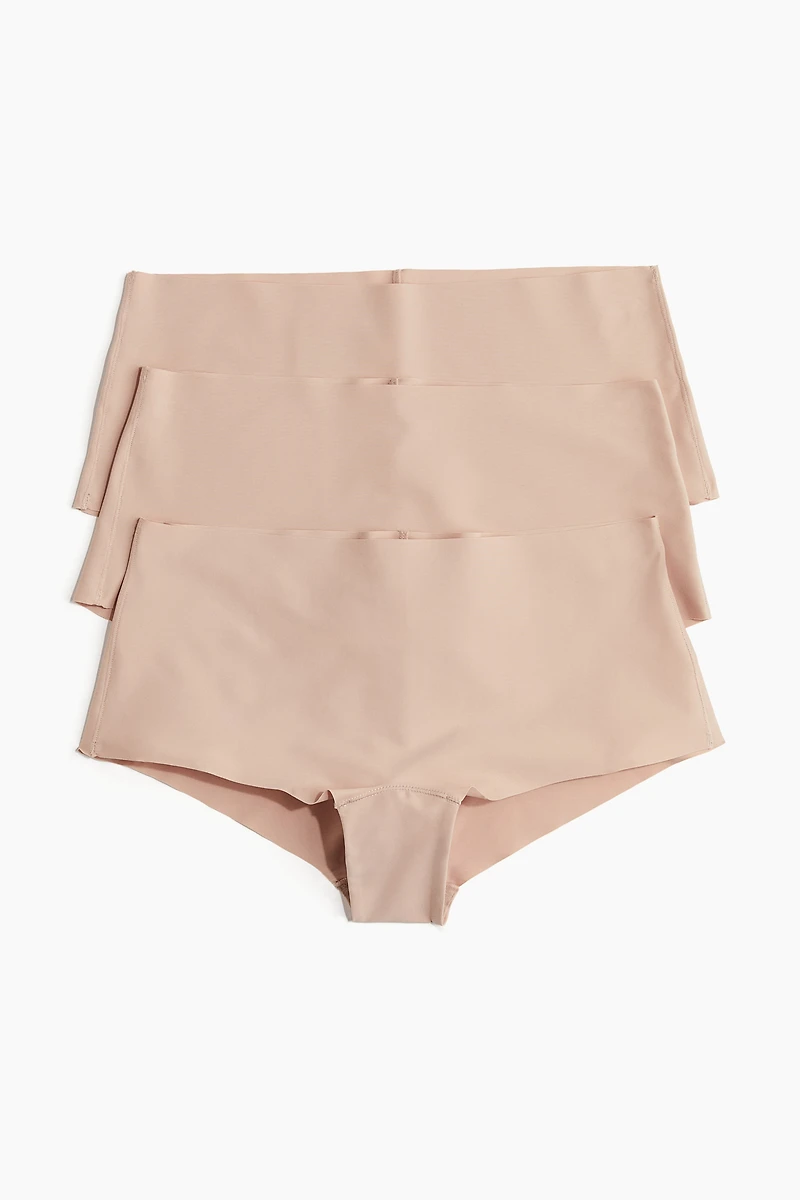 Lot de 3 culottes Shortie invisibles