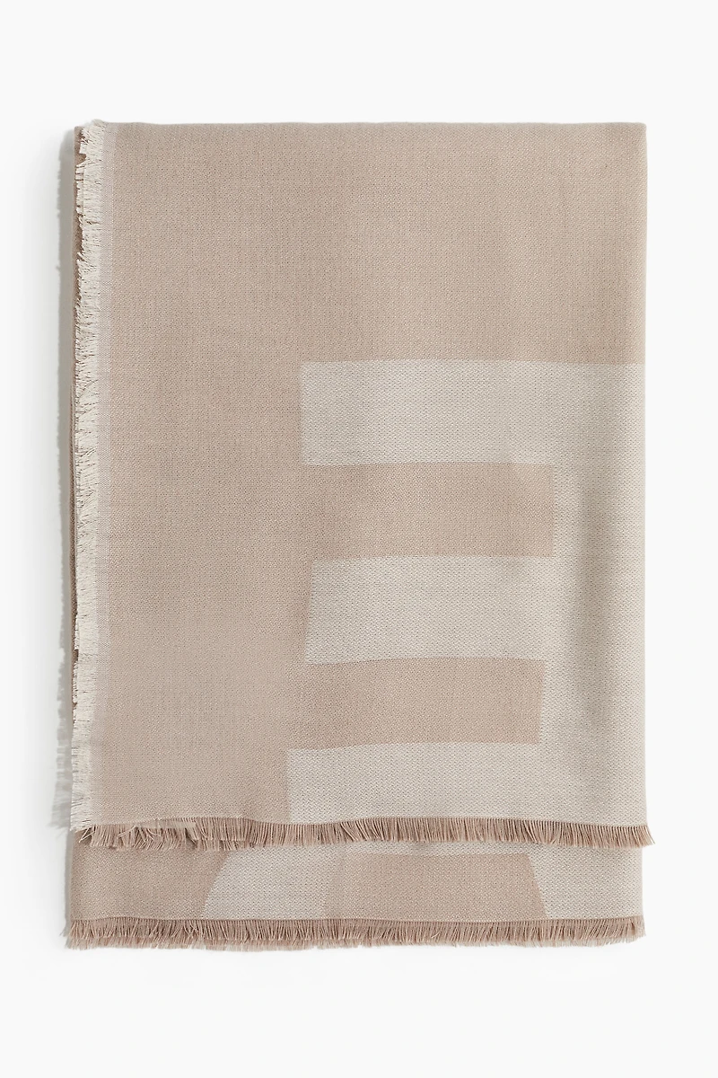 Jacquard-Weave Scarf