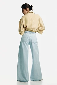 Super Wide High Waist Jeans