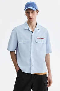 Relaxed-Fit Short-Sleeved Utility Shirt