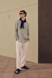 Regular-Fit Linen Shirt