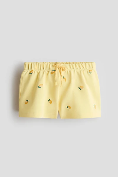 Embroidered Sweatshorts