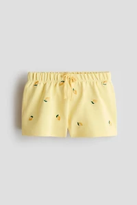 Embroidered Sweatshorts
