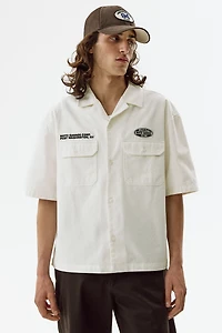 Relaxed-Fit Short-Sleeved Utility Shirt