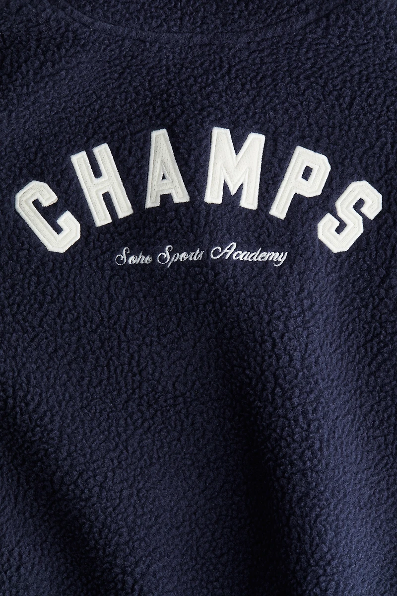 Teddy Fleece Sweatshirt