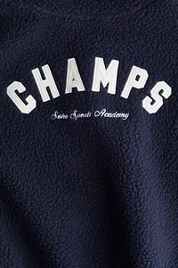 Teddy Fleece Sweatshirt