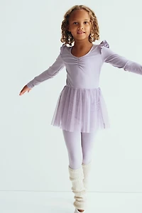 Tulle-Skirt Dance Leotard with DryMove™