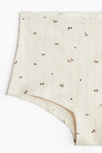 Pointelle Shortie Briefs