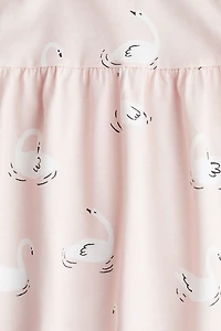 Patterned Cotton Dress