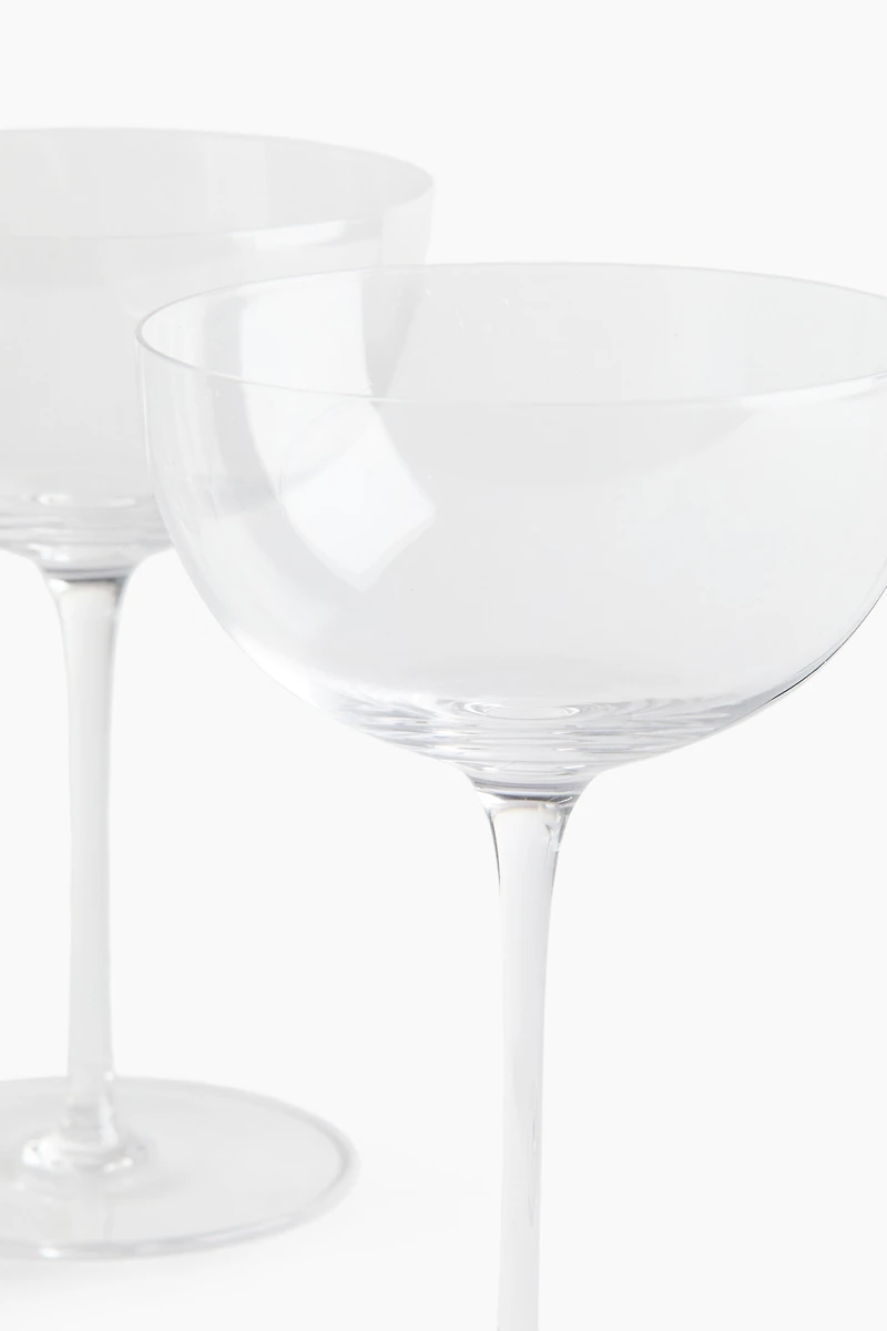 Lot de 2 verres à cocktail