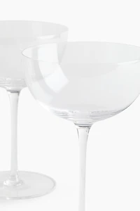 Lot de 2 verres à cocktail