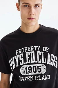 Loose Fit Printed T-shirt