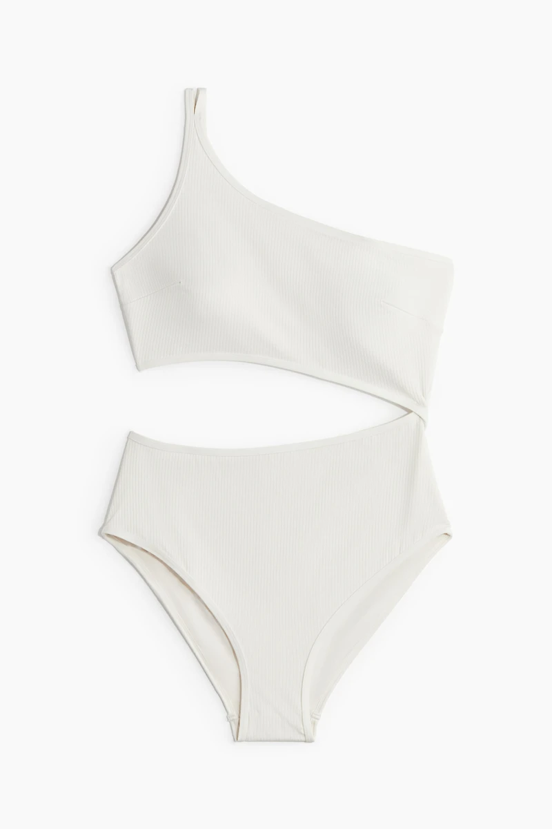 Padded-Cup Cutout Swimsuit