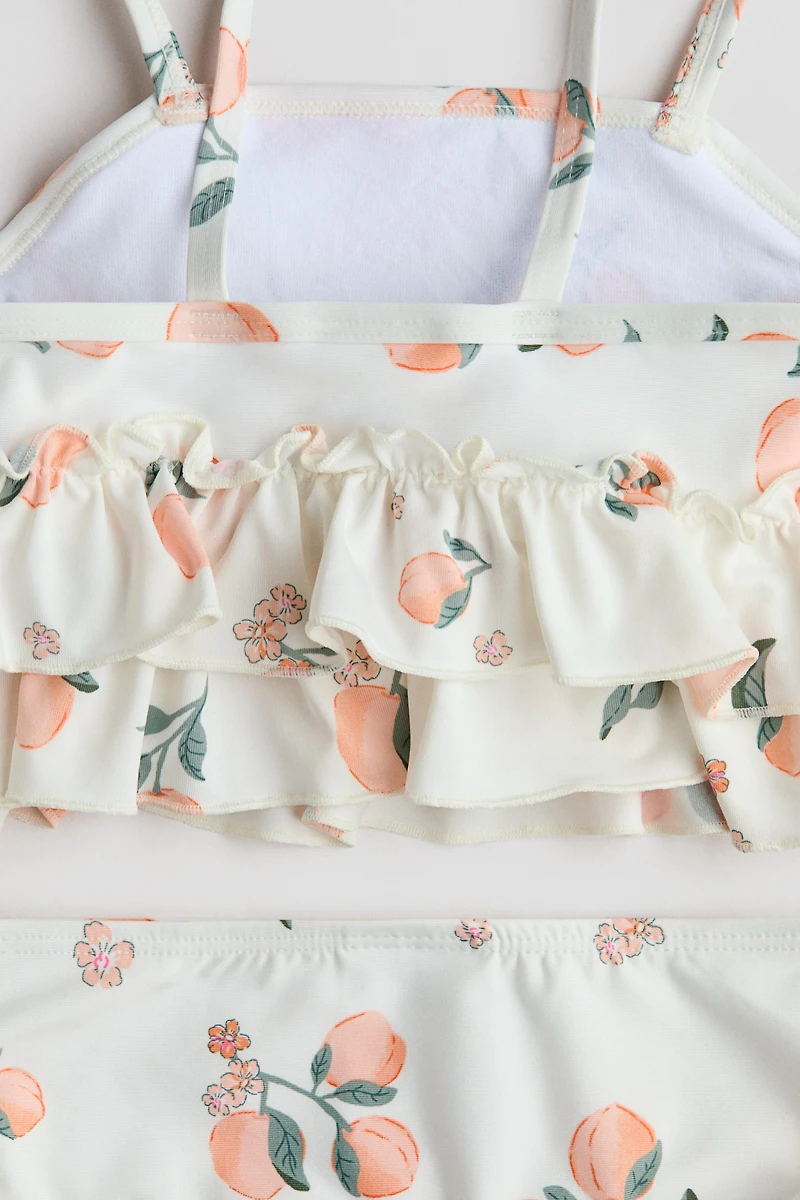 Two-Piece Swimsuit with Flounces