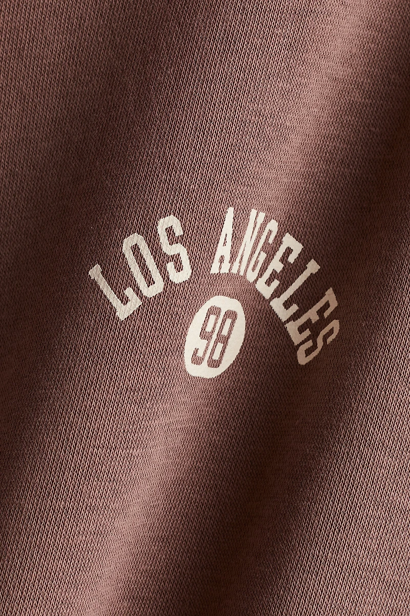 2-Piece Sweatshirt and Sweatshorts Set