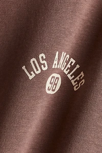 2-Piece Sweatshirt and Sweatshorts Set