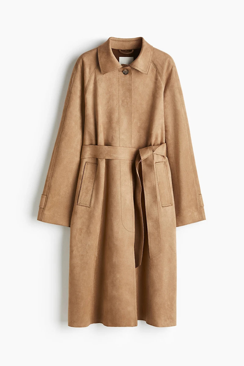 Tie-Belt Coat
