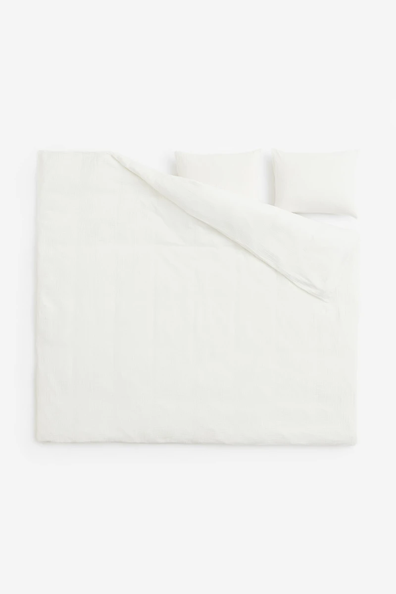 Muslin King/Queen Duvet Cover Set