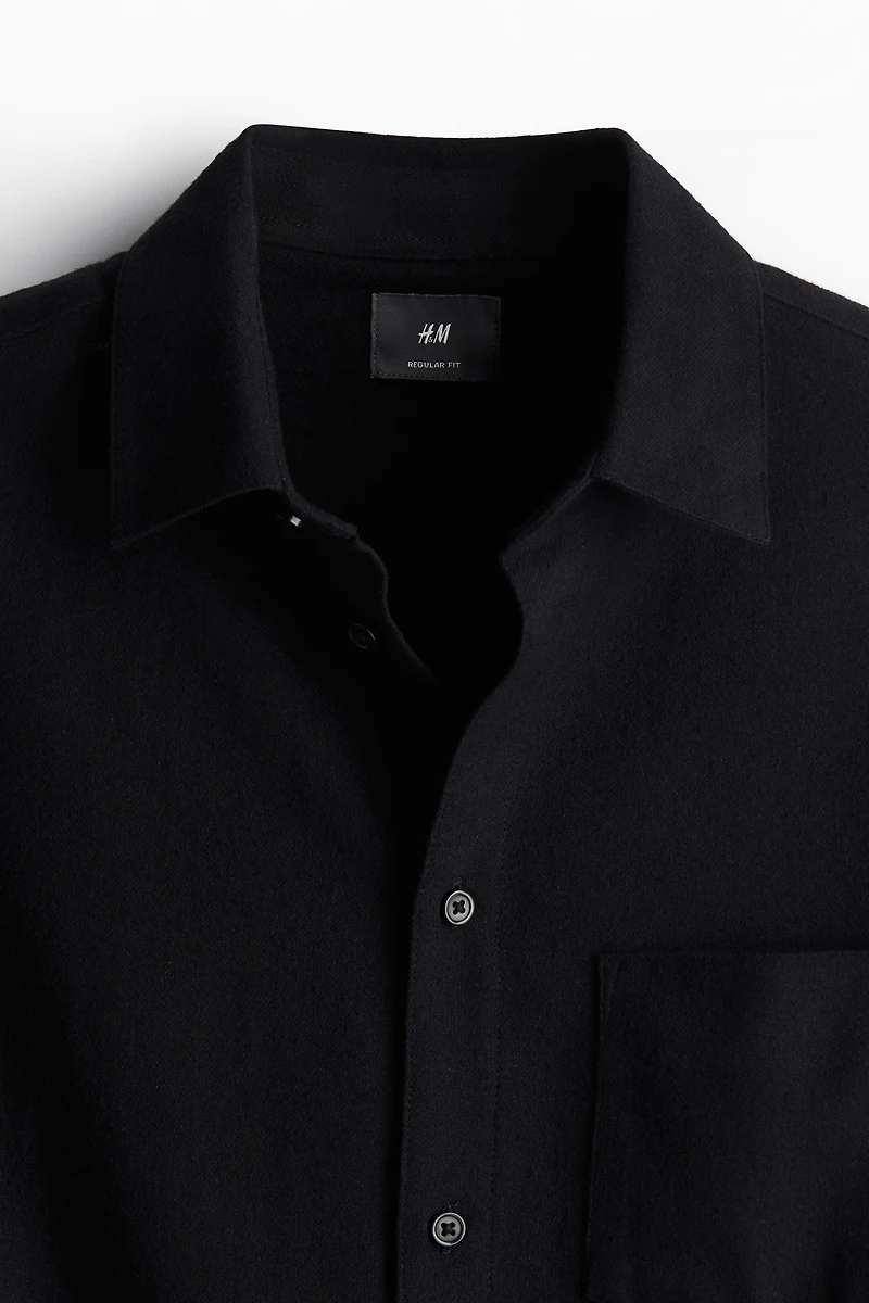 Regular Fit Flannel Shirt