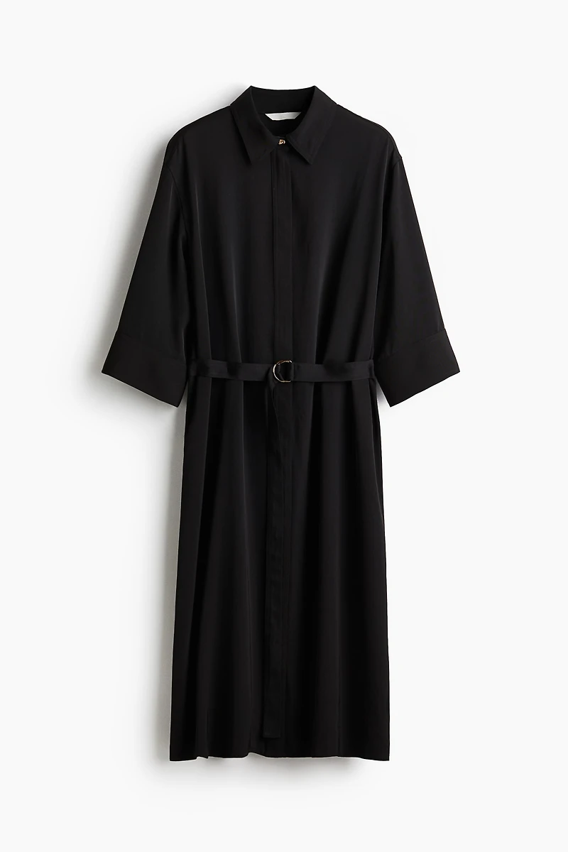 Shirt Dress with Belt
