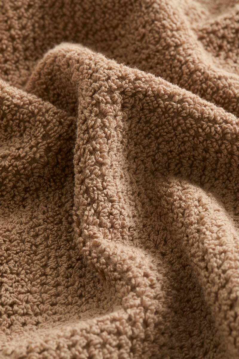 Serviette en coton éponge