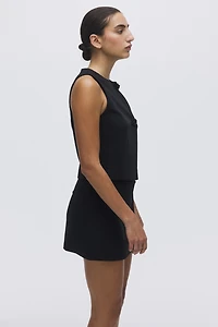 Asymmetric Wrap Vest