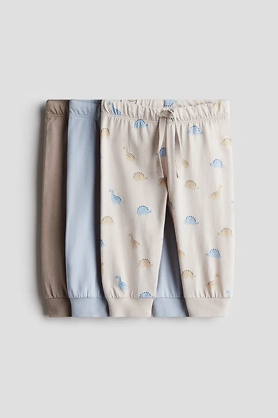 3-pack Cotton Jersey Joggers