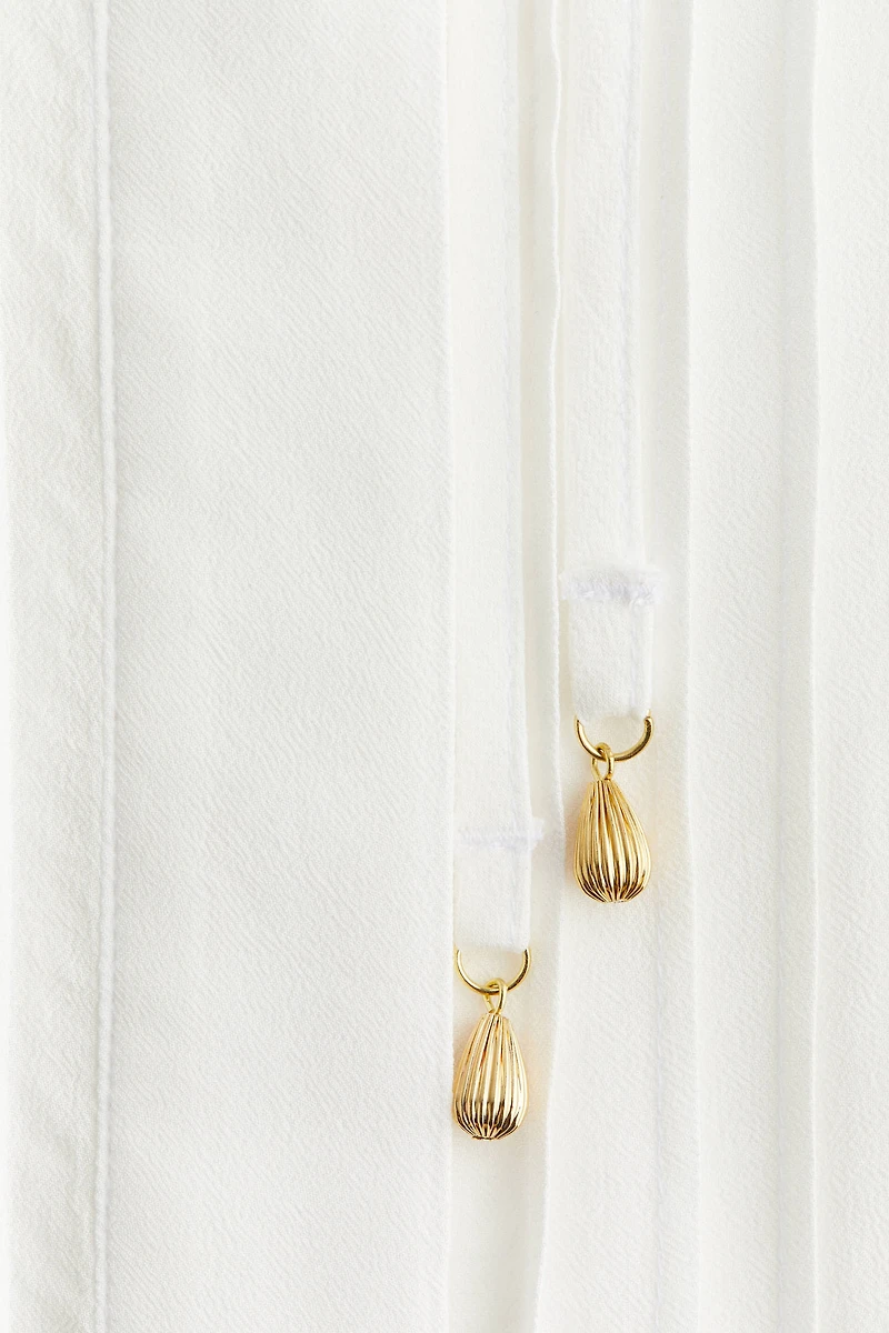 Blouse with Pintucks