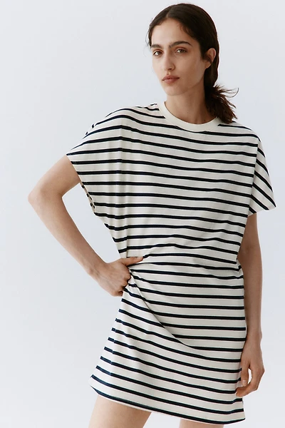 Robe T-shirt en coton
