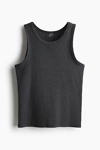 Slim Fit Ribbed Tank Top