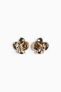 Flounce-Look Earrings
