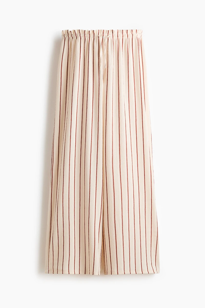 Crinkled Paper-Bag Pants