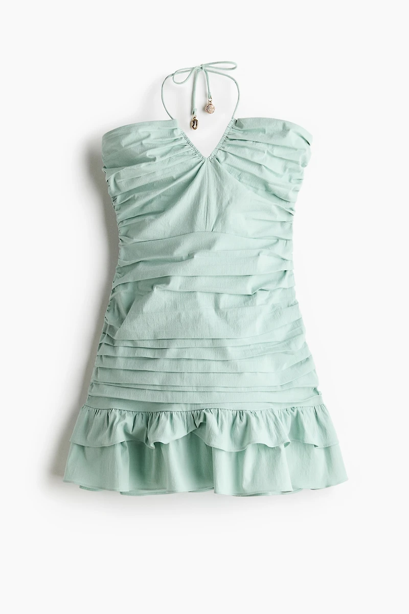 Ruched Bandeau Dress