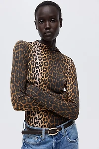 Haut à col cheminée