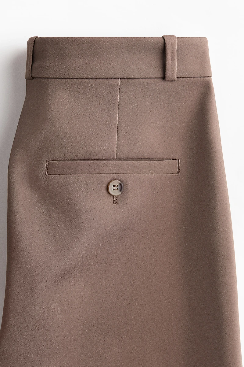 Pantalon jambe semi-évasée