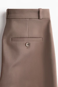 Pantalon jambe semi-évasée