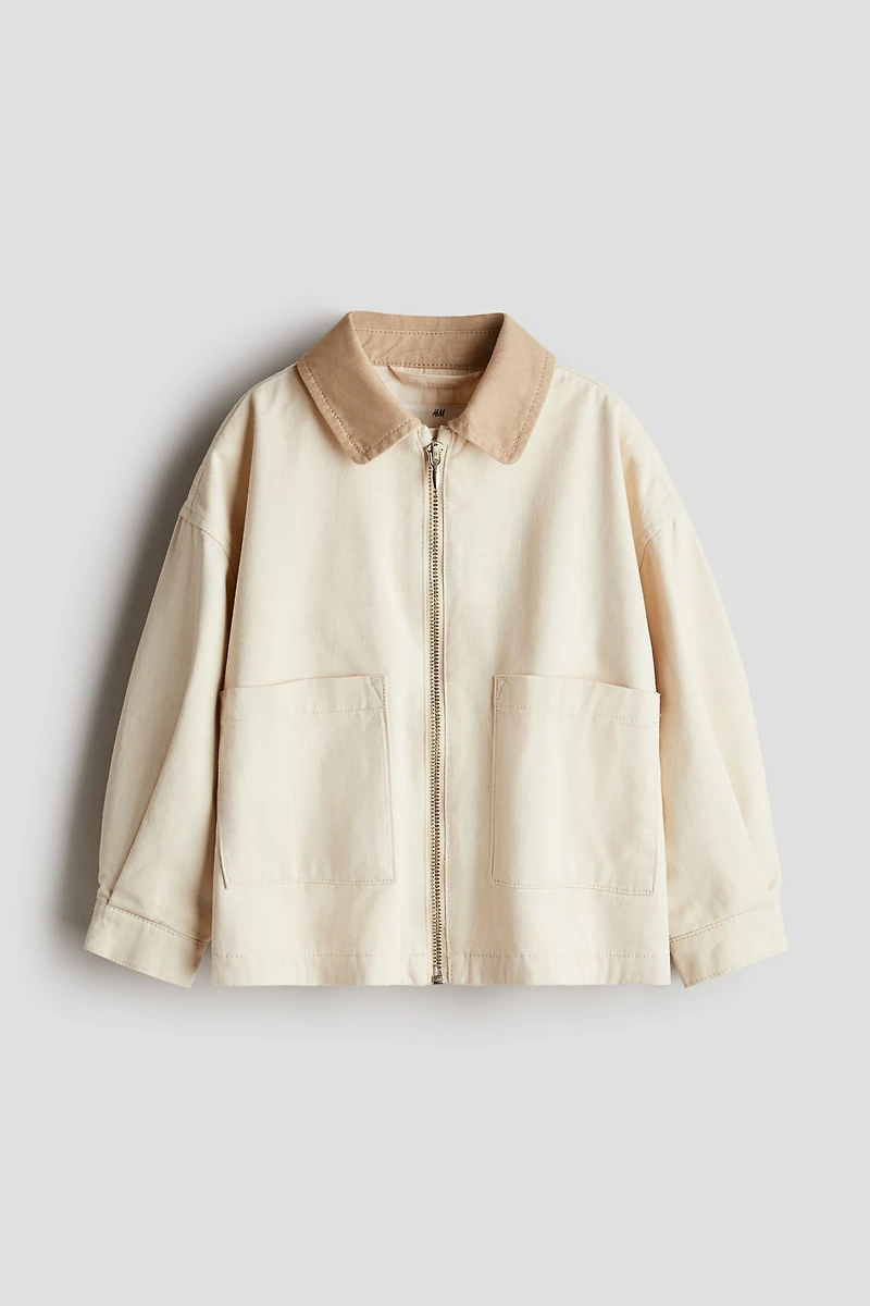 Veste en sergé de coton