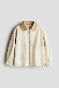 Veste en sergé de coton