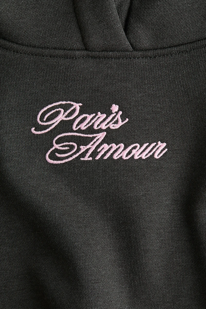 Oversized Hoodie with Motif