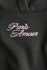 Oversized Hoodie with Motif