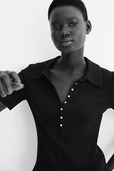 Fitted Polo Shirt