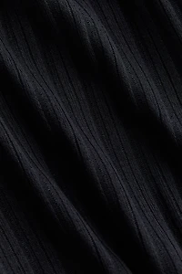 Rib-knit Pants
