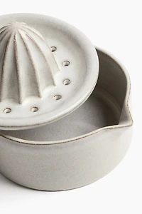 Reactive-Glaze Lemon Juicer