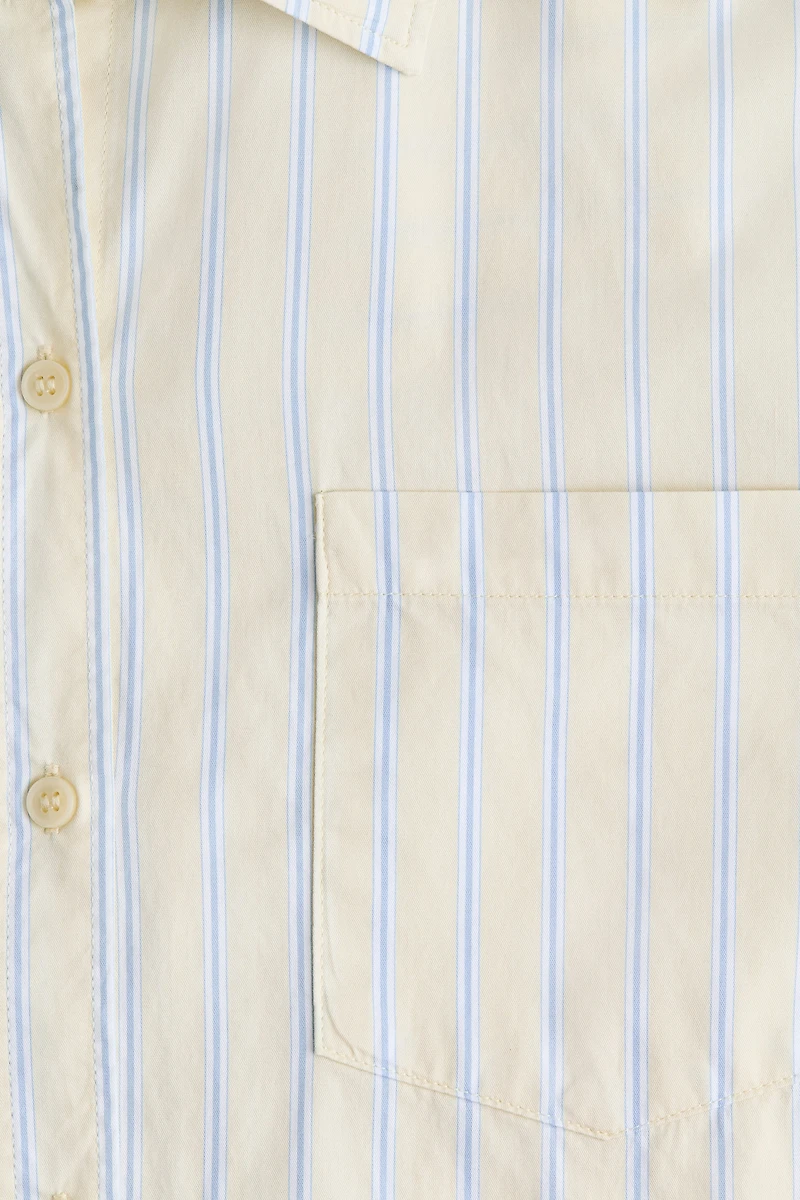 MAMA Chemise en popeline de coton