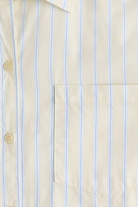 MAMA Chemise en popeline de coton