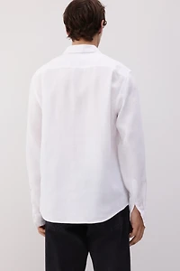 Regular-Fit Linen Shirt