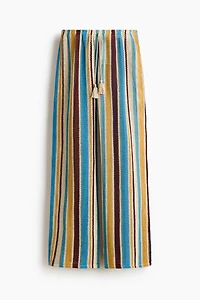Pantalon en filet avec cordon de serrage